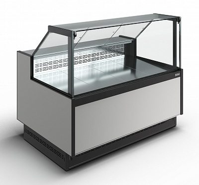 Витрина холодильная Carboma GC110 SV 1,5-1 с боковинами (версия 2.0) (9006-0430)