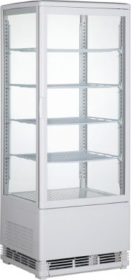 Витрина среднетемпературная вертикальная VIATTO VA-RT-98W, белая