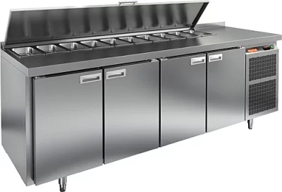 стол охлаждаемый для салатов (саладетта) hicold sl1-1111sn