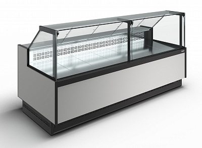 Витрина холодильная Carboma GC110 SV 2,5-1 с боковинами (версия 2.0) (9006-0430)