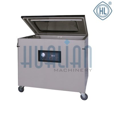Напольная однокамерная вакуум-упаковочная машина Hualian DZ-1100/2L SS, нерж.