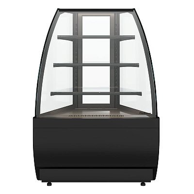 Угловая кондитерская витрина Carboma K70 VV-3 STANDARD (версия 2.0), индивидуальное исполнение