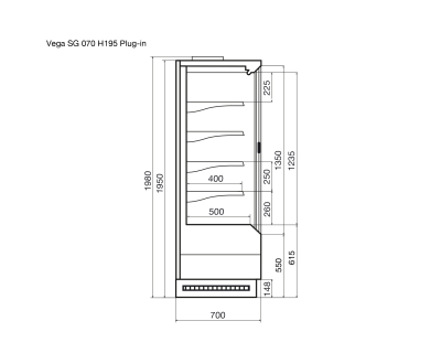 Vega SG 070 H195 Plug-in 125