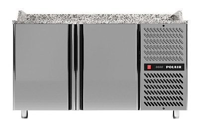 Стол для пиццы POLAIR TM2ENPIZZA-G с бортом