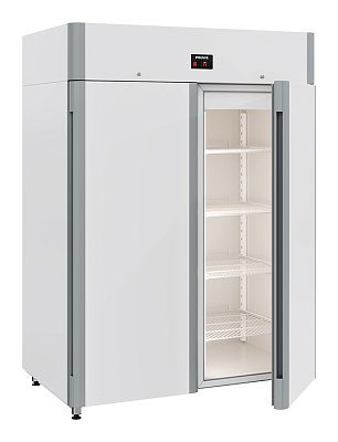 Холодильный шкаф с металлическими дверьми CM114-Sm