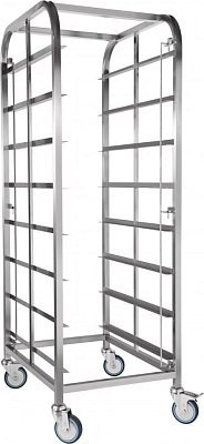 Тележка-шпилька Abat ТШГ-10-01, 10, 530х470, ШЖГ, вся нерж