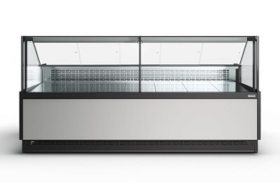 Витрина холодильная Carboma GC110 SM 2,5-1 без боковин (версия 2.0) (цвет по схеме стандарт)