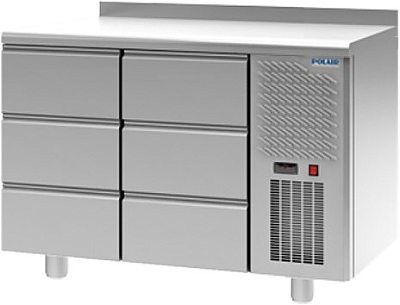 Стол морозильный POLAIR TB2GN-33-G с бортом