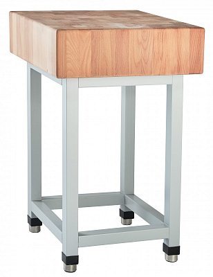 Колода для рубки мяса Abat КРМ-50, 500x500x800, каркас крашен
