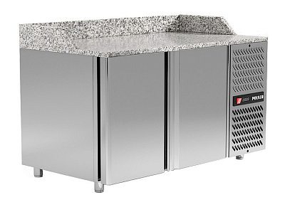 Стол для пиццы POLAIR TM2ENPIZZA-G с бортом