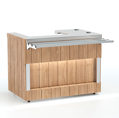 Прилавок кассовый правый RSK62NA Kids 1105x700x760мм Capital Kids REFETTORIO
