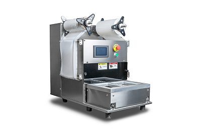 Запайщик лотков с газонаполнением Hualian EV-271, d=150*120 мм, 2 лотка за цикл