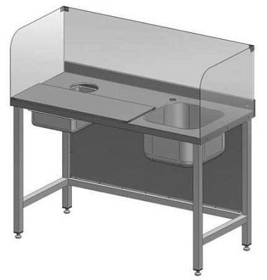 Стол для чистки рыбы МХМ