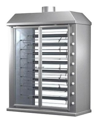 Гриль шампурный газовый Ф8Ш2Г (75 тушек) 11127