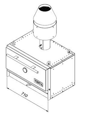 Гриль-печь VESTA 38