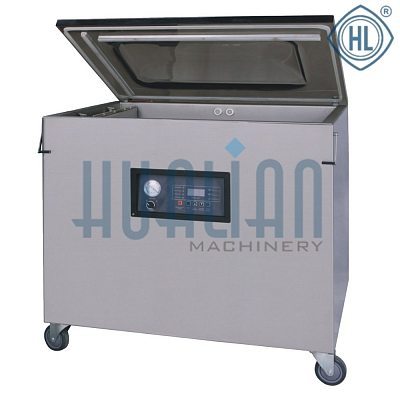Напольная однокамерная вакуум-упаковочная машина Hualian DZ-800/2L, нерж.