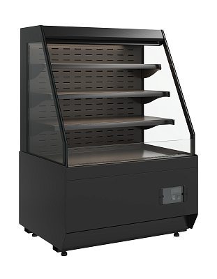 Витрина холодильная Carboma KC70 VM 0,9-2 STANDARD открытая, горка (версия 2.0) (цвет по схеме стандарт)